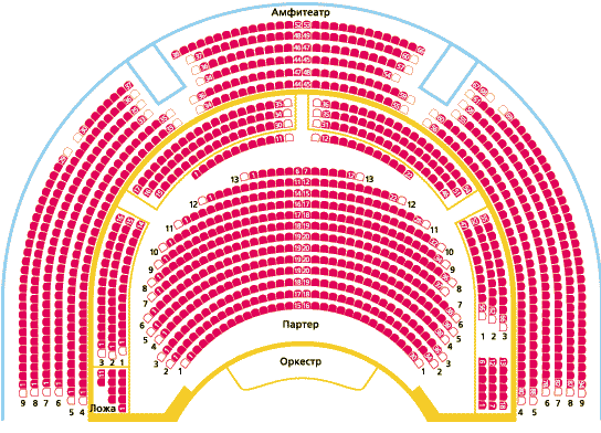 Схема Театра Фото